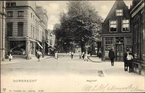 Ak Dordrecht Südholland Niederlande, Begijnhof