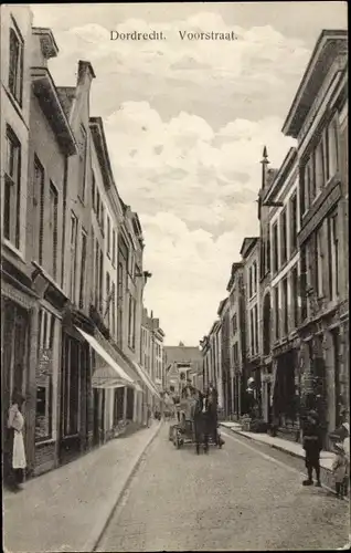 Ak Dordrecht Südholland Niederlande, Voorstraat