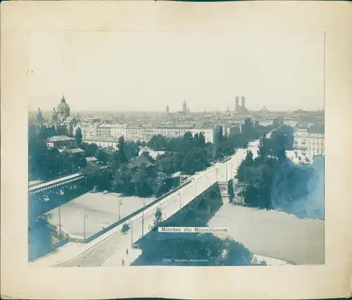 Foto München Bayern, Blick vom Maximilianeum