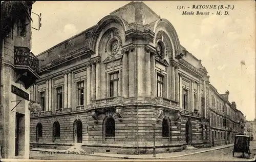 Ak Bayonne Pyrénées Atlantiques, Musee Bonnat