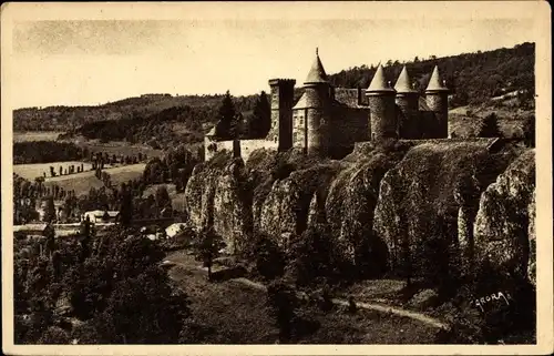 Ak Saint Flour Cantal, Le Chateau de Sailhant