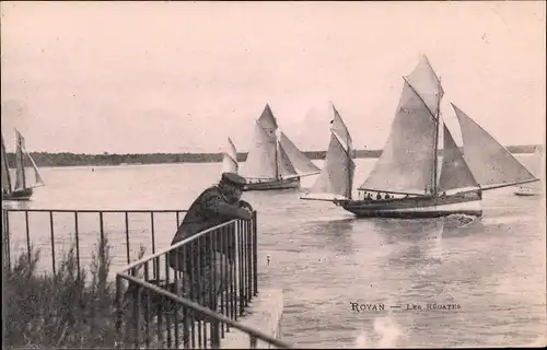 Ak Royan Charente Maritime, Les Regates