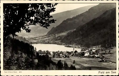 Ak Feld am See in Kärnten, Panorama