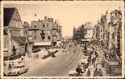 Ak La Panne De Panne Westflandern, Avenue de la Mer