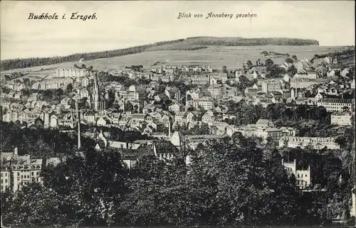 Ak Annaberg Buchholz im Erzgebirge, Annaberg, Gesamtansicht