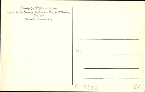 Ak Oybin in Sachsen, Straßenpartie, Straßenpartie, Hölle