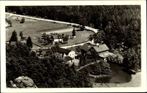 Ak Jonsdorf in der Oberlausitz Sachsen, Hotel Gondelfahrt