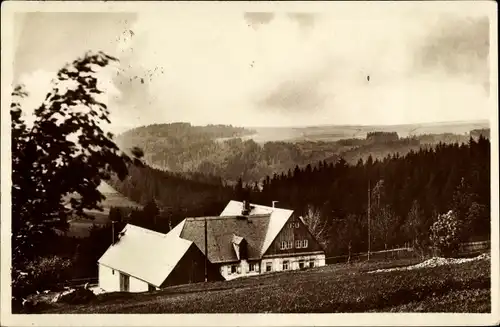 Ak Lauenstein Altenberg im Erzgebirge, Unterlöwenhain, Schülerheim