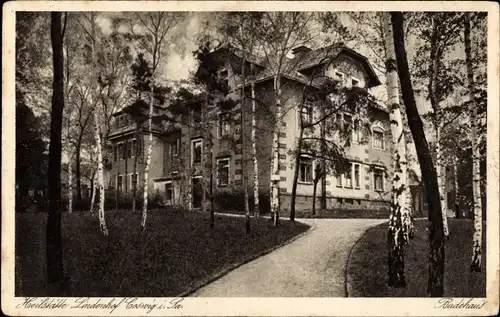 Ak Coswig in Sachsen,, Heilstätte Lindenhof, Badehaus