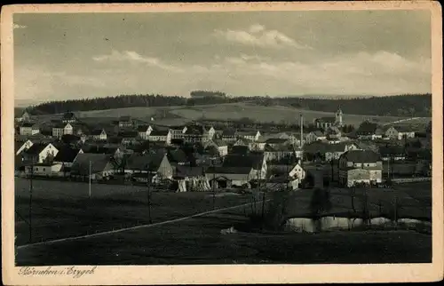 Ak Börnchen Glashütte im Osterzgebirge, Gesamtansicht