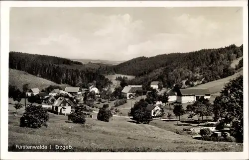 Ak Fürstenwalde Altenberg im Osterzgebirge, Gesamtansicht