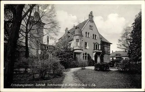 Ak Schmorkau Neukirch Sachsen, Schloss Schmorkau