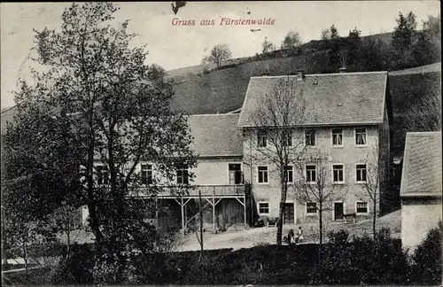 Ak Fürstenwalde Geising Altenberg Erzgebirge, Gasthof