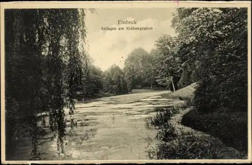 Ak Einbeck in Niedersachsen, Krähengraben