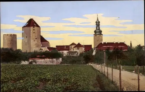 Ak Querfurt im Saalekreis, Schloss