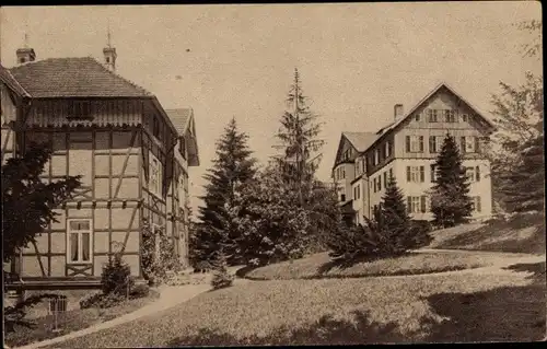 Ak Friedrichroda im Thüringer Wald, Sanatorium Dr. med. Lippert-Kothe, Villa