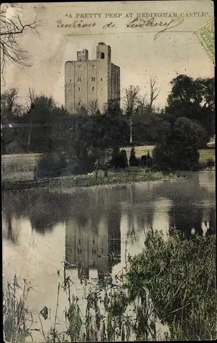 Ak Hedingham Essex England, Hedingham Castle