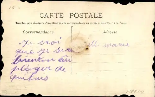 Handgemalt Ak Belgische Landesflagge