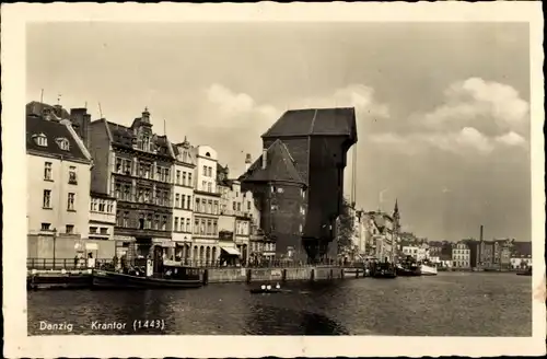 Ak Gdańsk Danzig, Krantor
