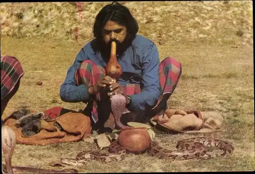 Ak Indien, Schlangenbeschwörer