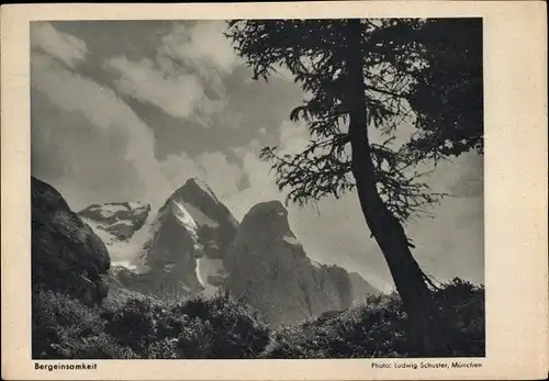 Ak Bergeinsamkeit, Watzmann-Gruppe