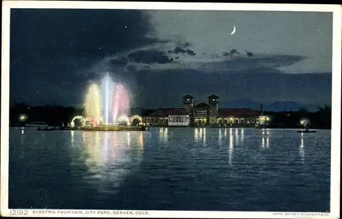 AK Denver Colorado USA, Robert Burns Statue, Casino
