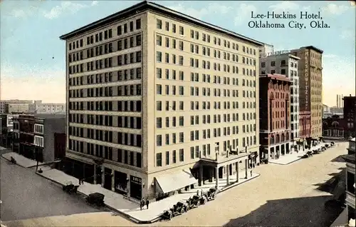 Ak Oklahoma City Oklahoma USA, Lee Huckins Hotel