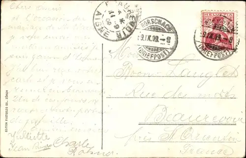 Ak Rorschach Kanton Sankt Gallen Schweiz, Panorama