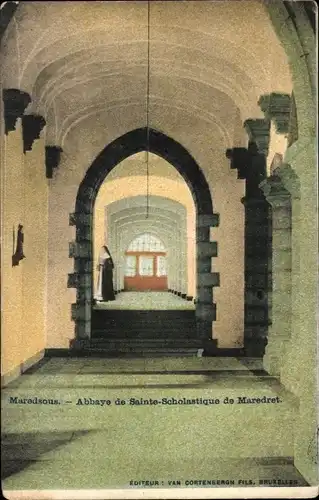 Ak Anhée Wallonie Namur, Abtei Sainte Scholastique de Maredret