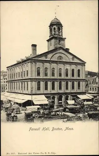 Ak Boston Massachusetts USA, Faneuil Hall