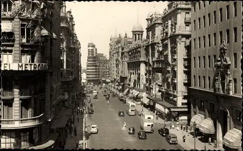 Ak Madrid, Spanien, Avenida de José Antonio