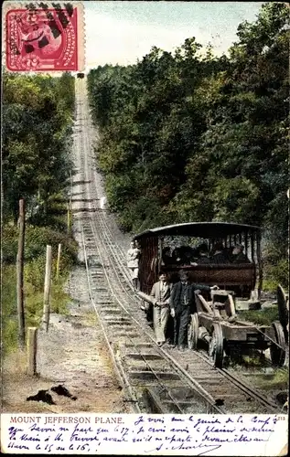 Ak Oregon USA, Mount Jefferson Flugzeug