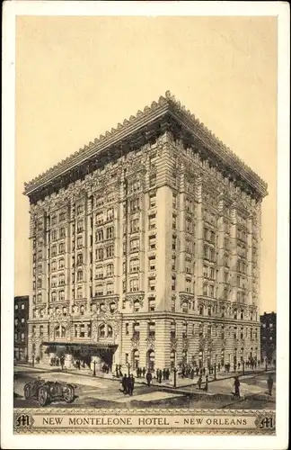 Ak New Orleans Louisiana USA, New Monteleone Hotel