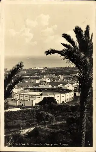 Ak Santa Cruz de Teneriffa Teneriffa Kanarische Inseln Spanien, Plaza de Toros
