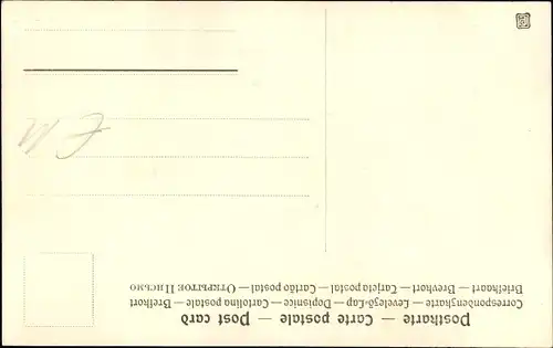 Präge Litho Glückwunsch Ostern, Mädchen trägt Osterei, Küken