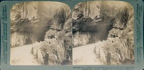 Stereo Foto Ägypten, Abu Simbel, Innenansicht