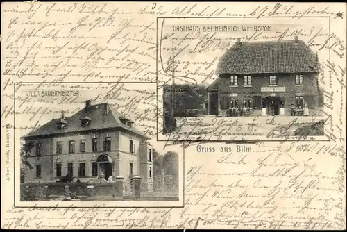 Ak Bilm Sehnde in Niedersachsen, Villa Bauermeister, Gasthaus