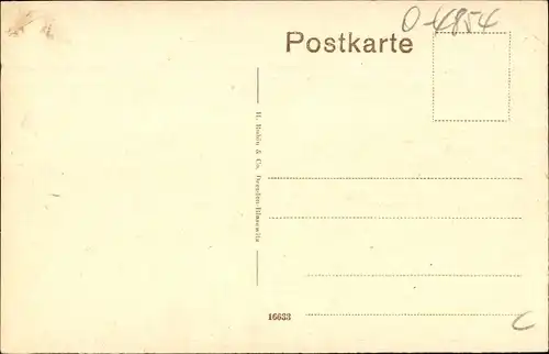 Ak Lützen im Burgenlandkreis, Wilhelmstraße