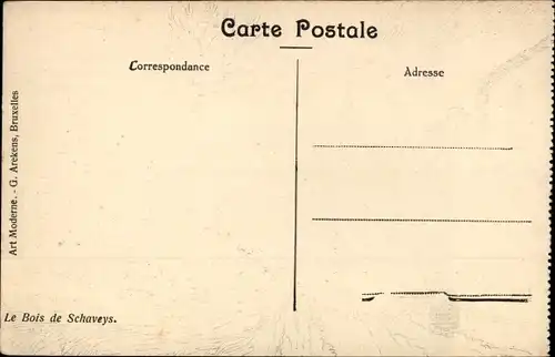 Künstler Ak Le Bois de Schaveys