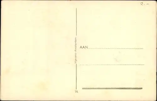 Ak Amsterdam Nordholland Niederlande, Apollolaan, Monument