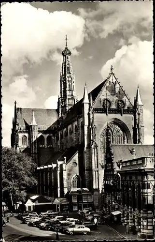 Ak Haarlem Nordholland Niederlande, St. Bavokerk