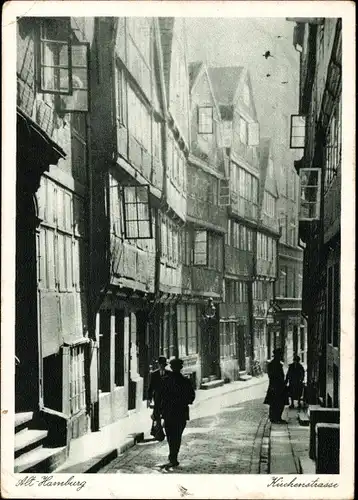 Ak Hamburg Mitte Altstadt, Kirchenstraße