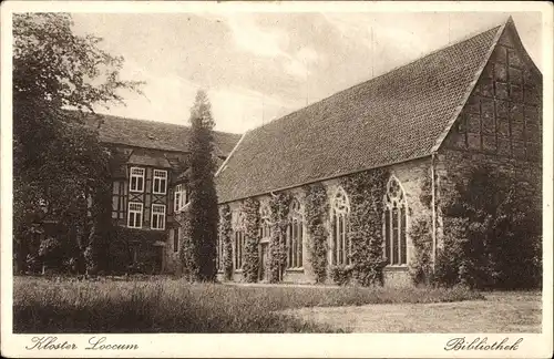 Ak Rehburg Loccum in Niedersachsen, Kloster Loccum, Bibliothek