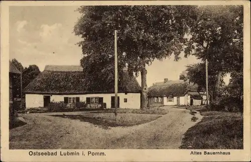 Ak Ostseebad Lubmin Vorpommern, Altes Bauernhaus