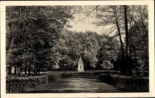 Ak Tetzelstein Elm Schöppenstedt Niedersachsen, Denkmal, Waldwirtschaft