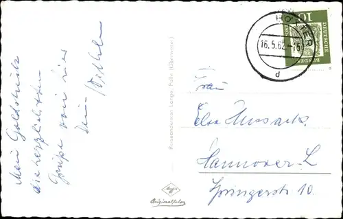 Ak Polle an der Weser, Ortsansichten