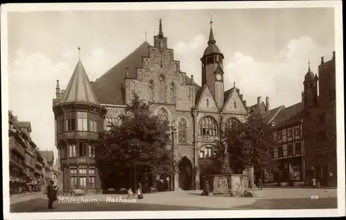 Ak Hildesheim in Niedersachsen, Rathaus