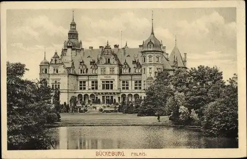 Ak Bückeburg im Kreis Schaumburg, Palais