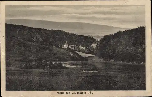 Ak Lauenstein Salzhemmendorf in Niedersachsen, Panorama