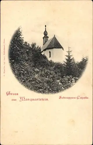 Ak Marquartstein im Chiemgau Oberbayern, Schnappenkirche, Kapelle